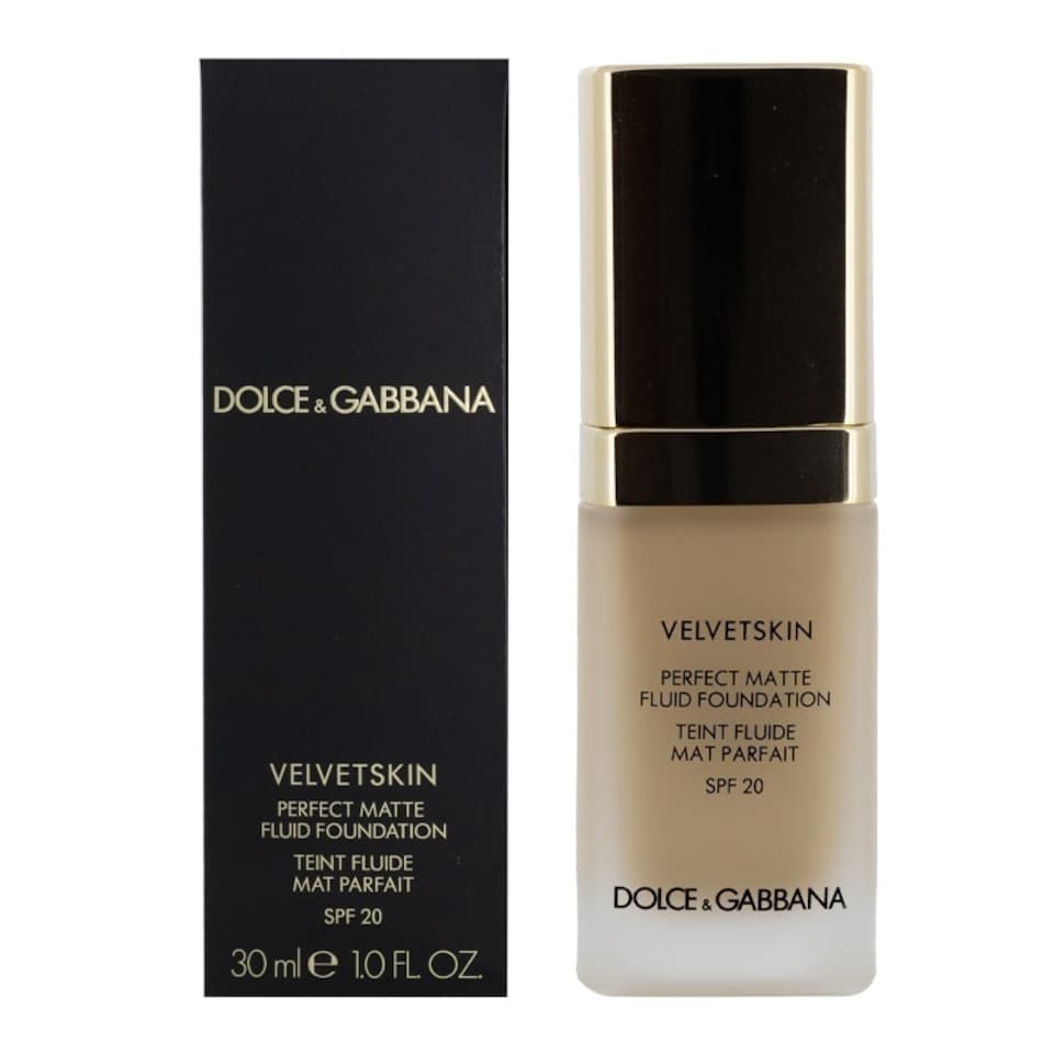 image 1 of Dolce & Gabbana Velvetskin Foundation 80 Creamy N/A
