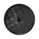 image 6 of Outsunny 18kg Concrete Parasol Base with Rattan Effect Heavy Duty Umbrella Stand | Black | Black