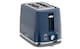 image 1 of Cello Textured Blue 2 slice Toaster | Blue | 2 Slice