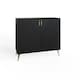 image 1 of Frank Olsen Ava Tall Sideboard Black | Black