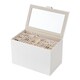 image 4 of Living and Home 4-Tier Jewellery Storage Box with Transparent Lid