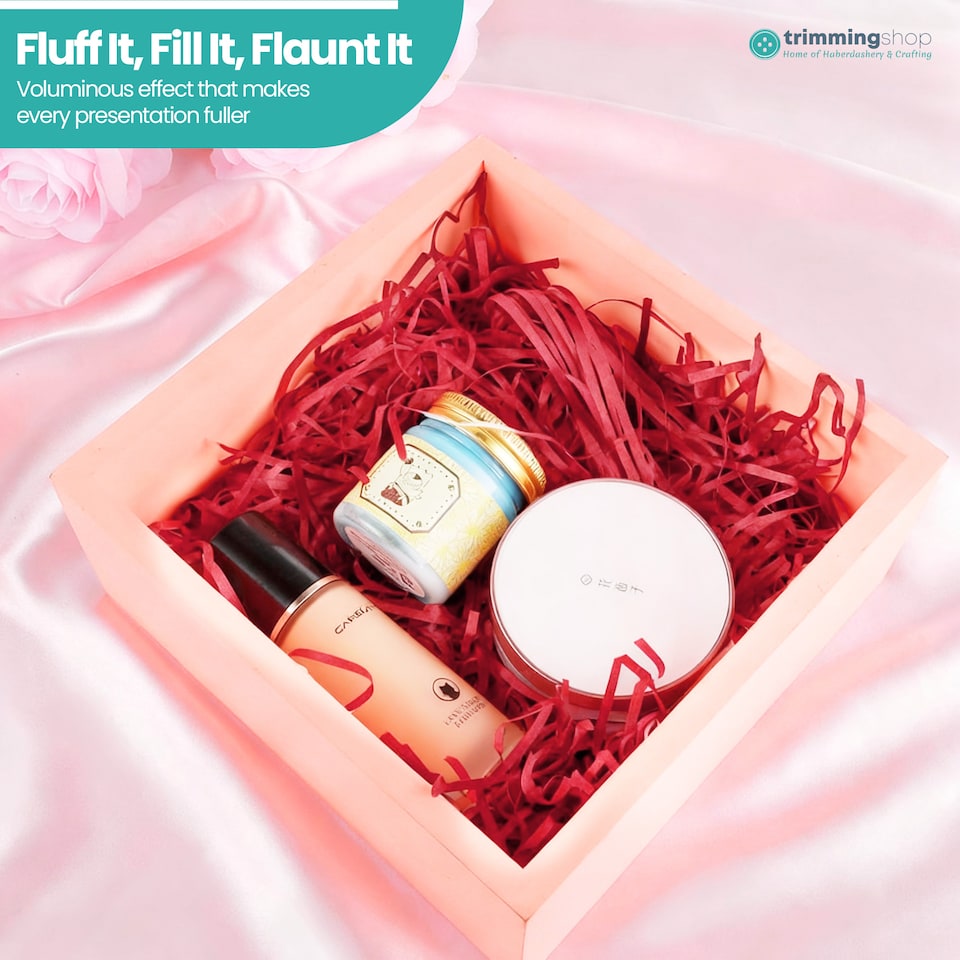 image 1 of Shredded Tissue Paper, Decorative Gift Packaging Hamper Filler - 200G