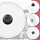 image 9 of SPARES2GO Glass Cookware Lid + Curved Handle Tempered Pan Pot Dish Cover Replacement Kit (30cm)