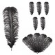 image 1 of 50cm - 60cm Large Ostrich Feathers, Showgirl Spadones - 5pcs