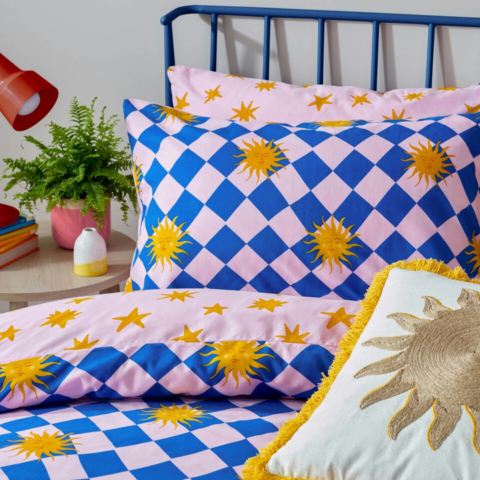 image 1 of furn. Antares Printed Duvet Sets Multi | Single