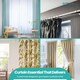 image 9 of Silver Drapery Pin Hooks, Metal Curtain Hooks - 50pcs