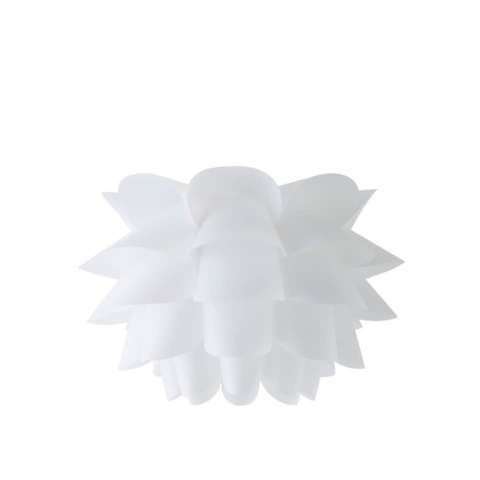 image 1 of ValueLights Modern Intricate Design White Ceiling Pendant Light Shade