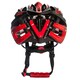image 4 of AWE AweBlade In Mould Adult Bike Helmet Medium 55-58cm Black/Red Crash Guarantee* | Black | Red