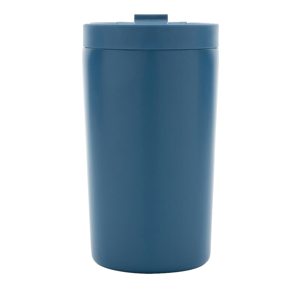 image 1 of XD Collection Recycled Stainless Steel Vacuum Insulated 300ml Mug - Blue - One Size | Blue | 1