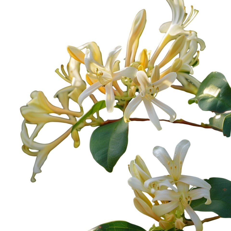 image 1 of Lonicera japonica Aureoreticulata