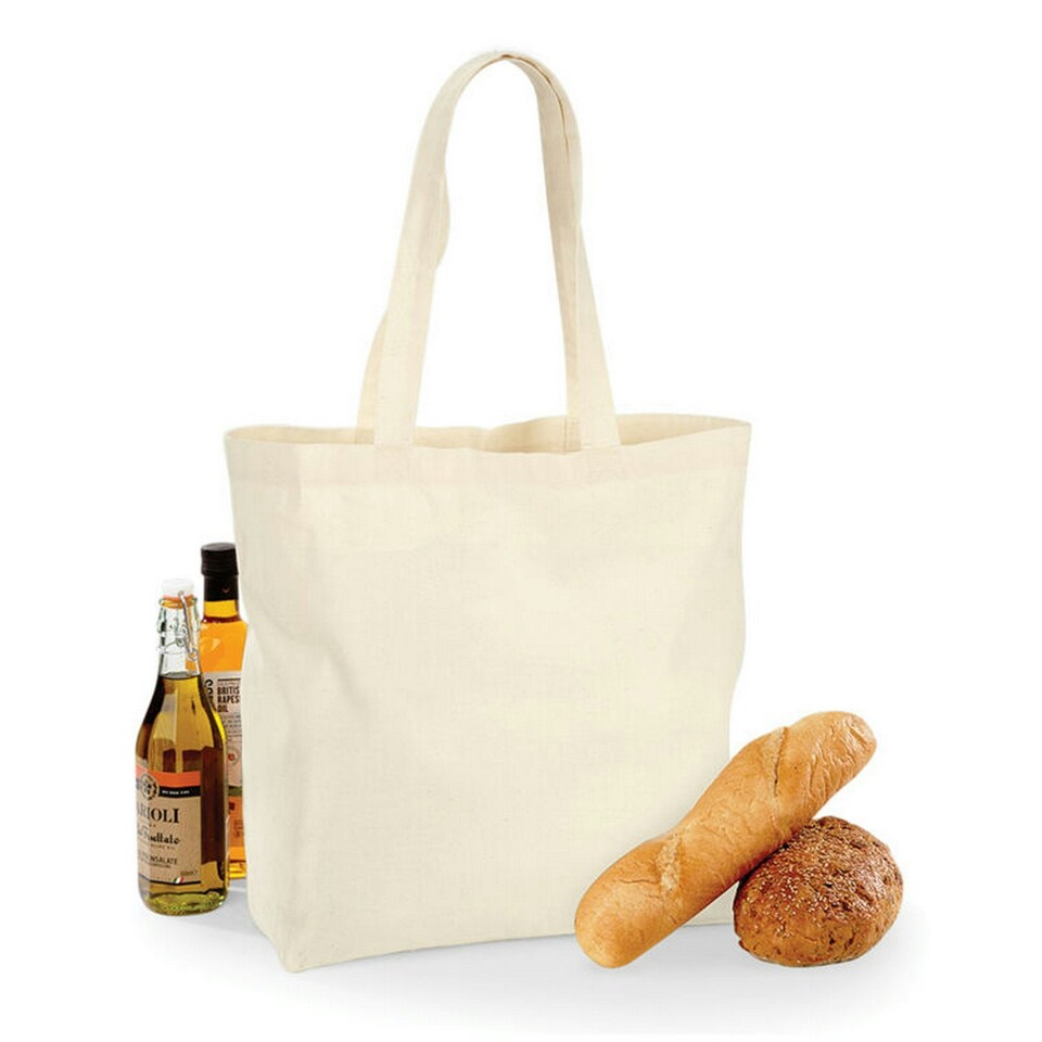 image 1 of Westford Mill Bag For Life Maxi Shopper Bag - Natural - One Size Cream