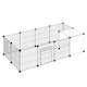 image 1 of Skylos Pet Pen 14 Panel Puppy Rabbit Kitten Playpen Indoor Enclosure Run Cage
