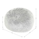 image 7 of icon Fluffy Giant Bean Bag Chair Adult Grey with Bean Bag Filling Grey | Grey