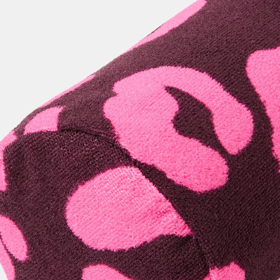 image 1 of OHS Leopard Beach Bolster Neck Back Support Pillow