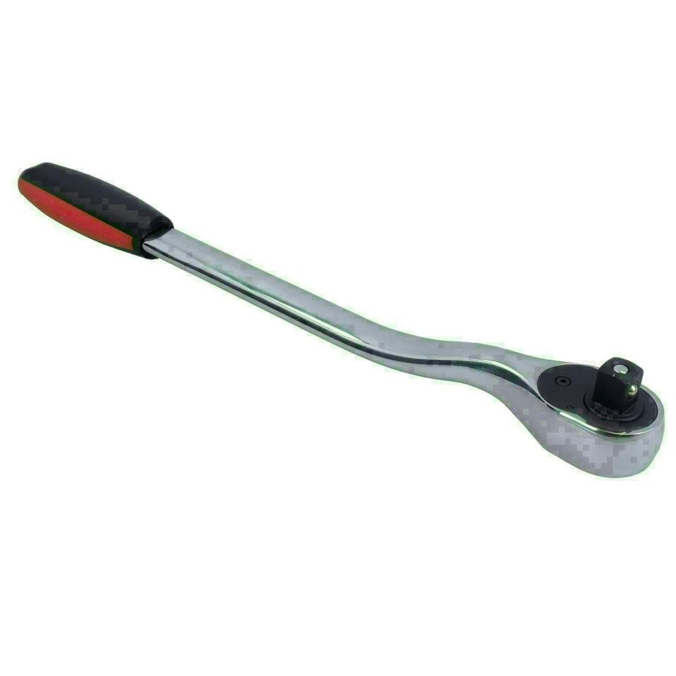 image 1 of 1/2" Drive extra long curved ratchet 72 teeth socket driver 380mm U.S.PRO AT314