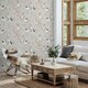 image 4 of Arthouse Blossom Crane Textured Wallpaper - Pink/White - One Size Pink