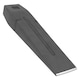 image 1 of SPARES2GO Log Splitting Wedge Chisel Wood Fire Timber Splitter Maul Spike (2.5KG / 6lb, 10")