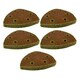 image 2 of Hook/Loop Sanding Abrasive Discs Pads 90mm Sanding Triangle 50 PK Mixed Grit