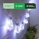 image 6 of Gardenwize 2m Solar LED Tubular Bulb String Lights Outdoor