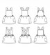 image 2 of Ikatee Baby Milano Dress Paper Sewing Pattern – Baby & Children’s Dress, Ages 6 Months–4 Years, Easy