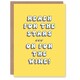 image 1 of Reach Stars Wine Fun Joke Humour Funny Birthday Card