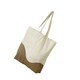 image 2 of Westford Mill Wave Pattern Maxi Tote Bag - Natural/Caramel - One Size