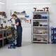 image 5 of 2 x 5 Tier Metal Shelf Storage Unit Shelving Shelves Racking Warehouse Rack Shed