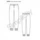 image 3 of Simplicity 8268 Paper Sewing Pattern – Children’s, Men’s, Teenagers’ & Women’s Trousers, Tracksuits & Sportswear, Size A (XS–L / XS–XL), Easy