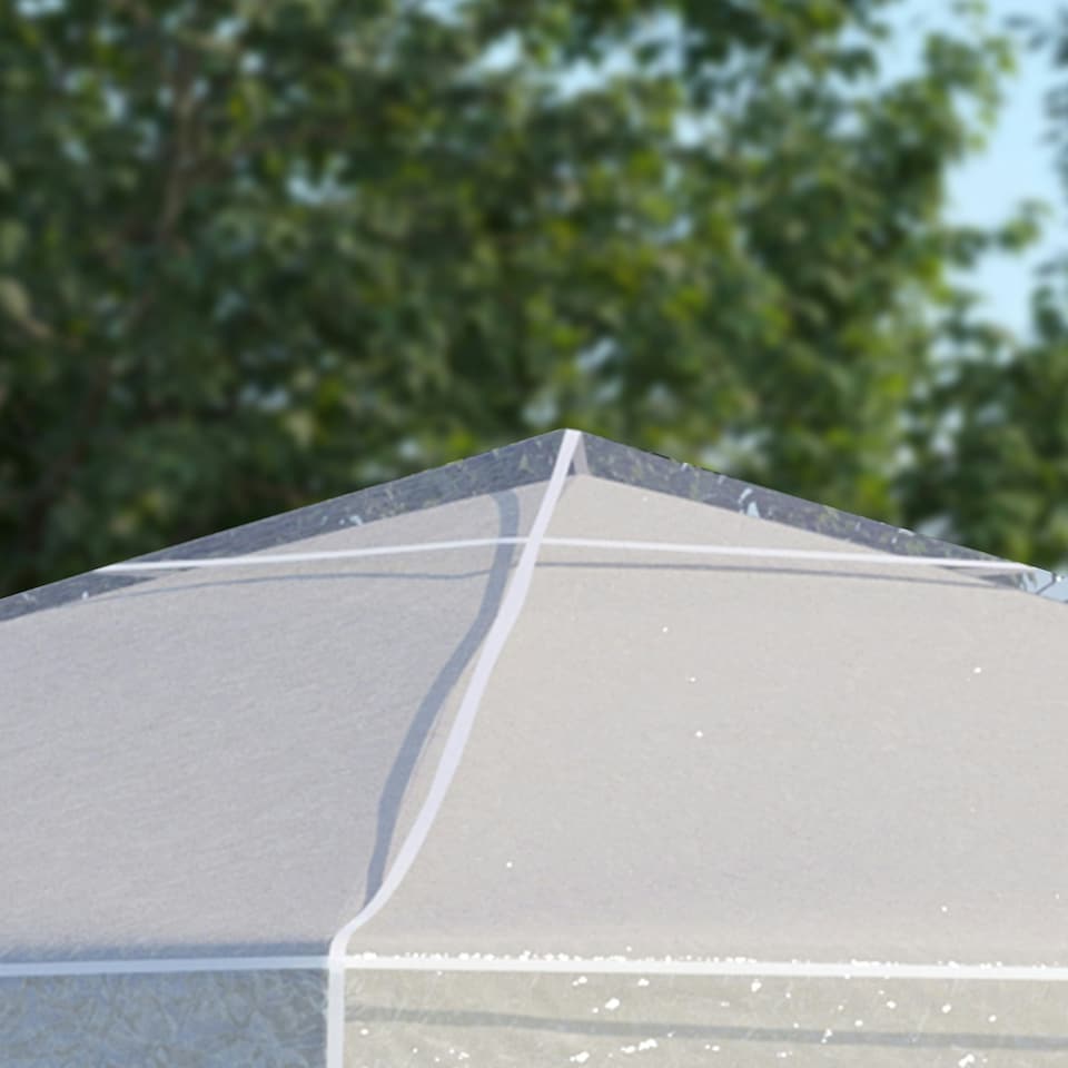 image 1 of Outsunny 3 x 3 (m) Gazebo Protective Cover, Waterproof Cover for Canopy, Tent