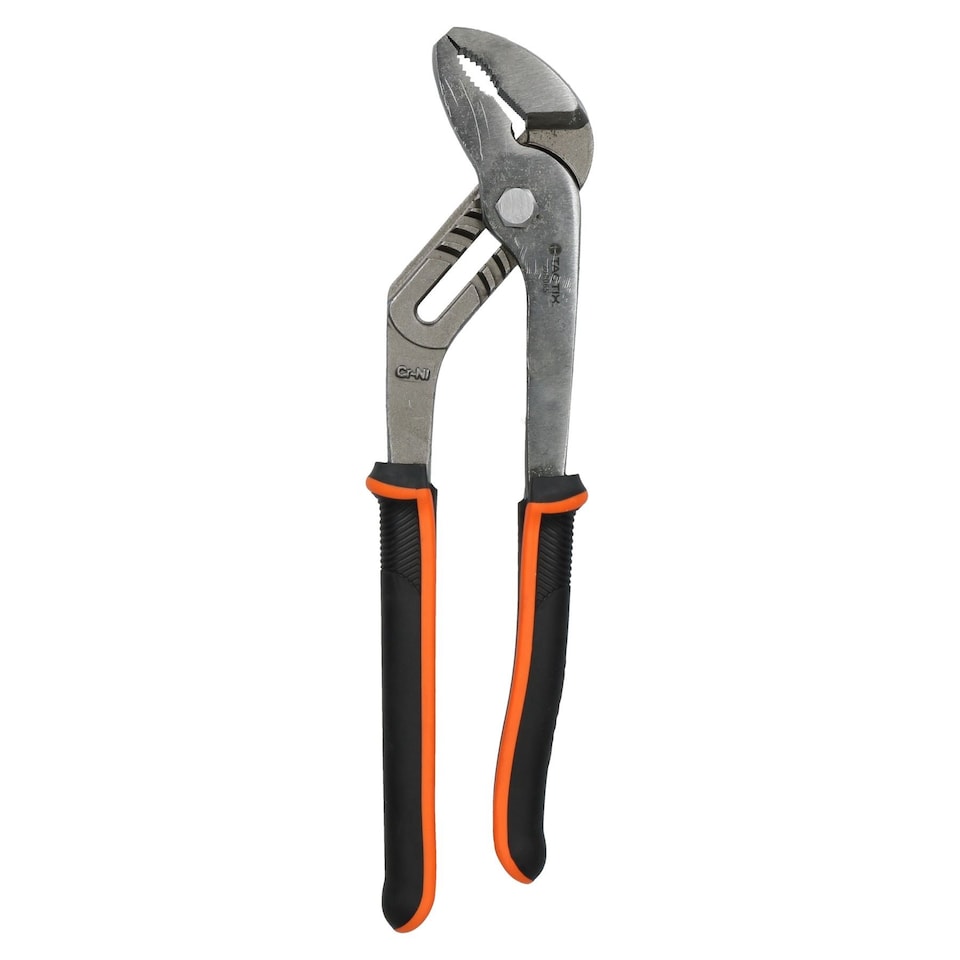 image 1 of 12" Groove Joint Water Pump Plier Plumbers Pipe Wrench Grips Plumbers Gas