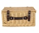 image 3 of Wicker Buff 40cm Picnic Basket | Brown | Brown | One Size