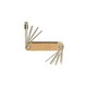 image 2 of XD Collection Wooden Hex Key Set - Brown - One Size
