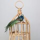 image 2 of Decorative Green Princess Bird With Clip