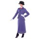 image 2 of Bristol Novelty Womens/Ladies Nanny Costume - Purple/Black/White/Red - One Size One Size