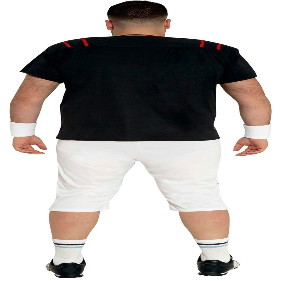 image 1 of Fancy Dress Child Quarterback Black White - 5-6 Years