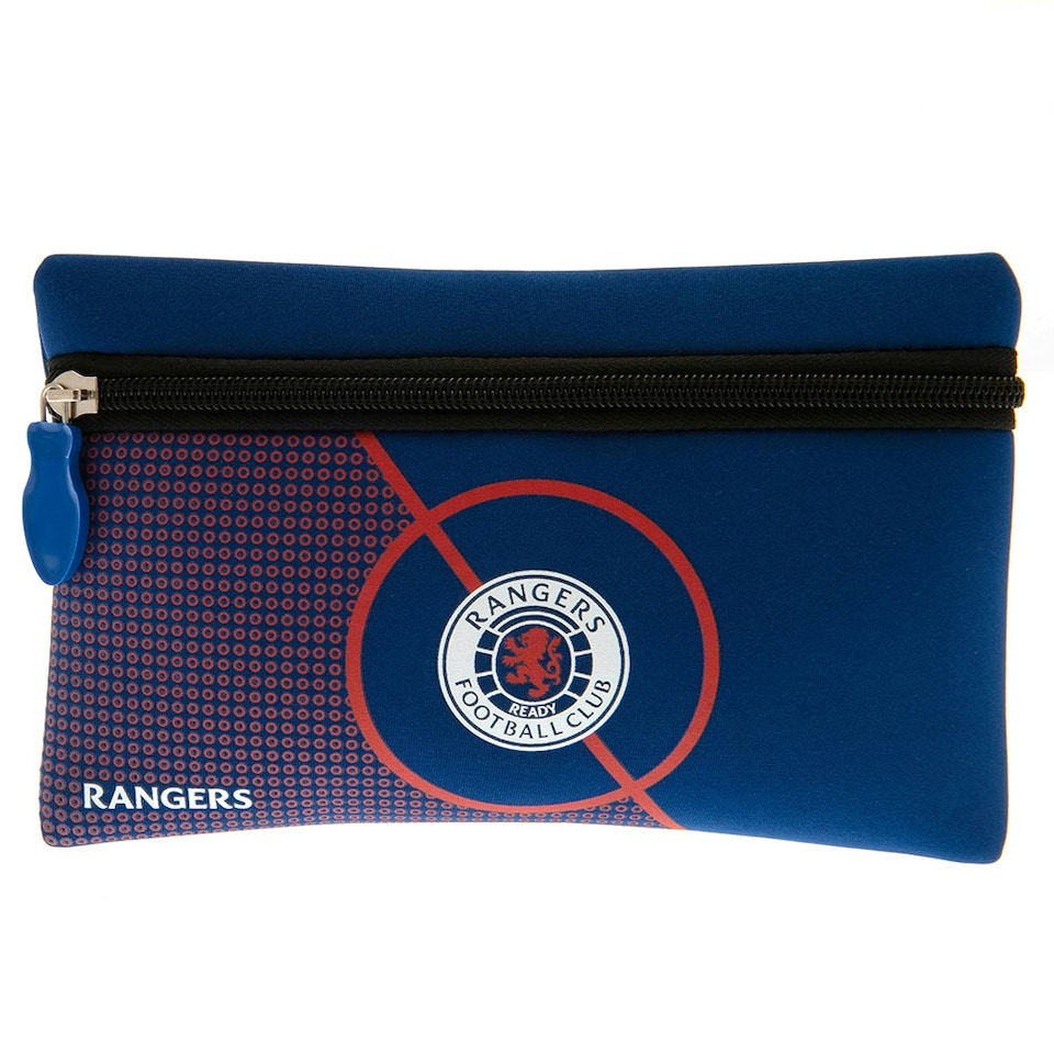 image 1 of Rangers FC Crest Pencil Case - Blue/White - One Size