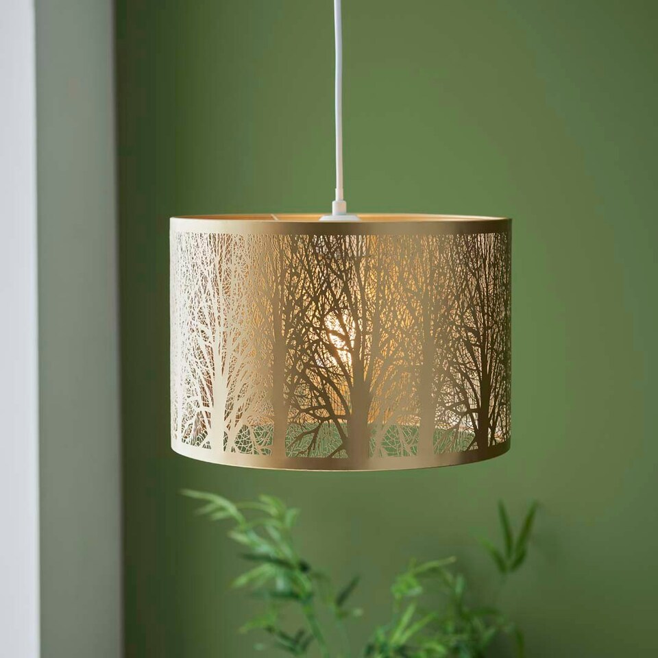 image 1 of Mason Antique Brass Shade