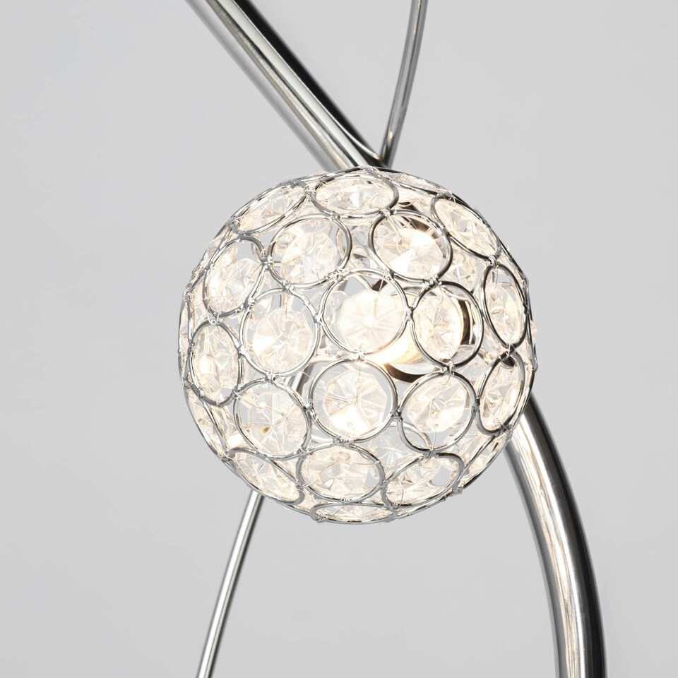 image 1 of BHS Orianna Floor Lamp, Chrome
