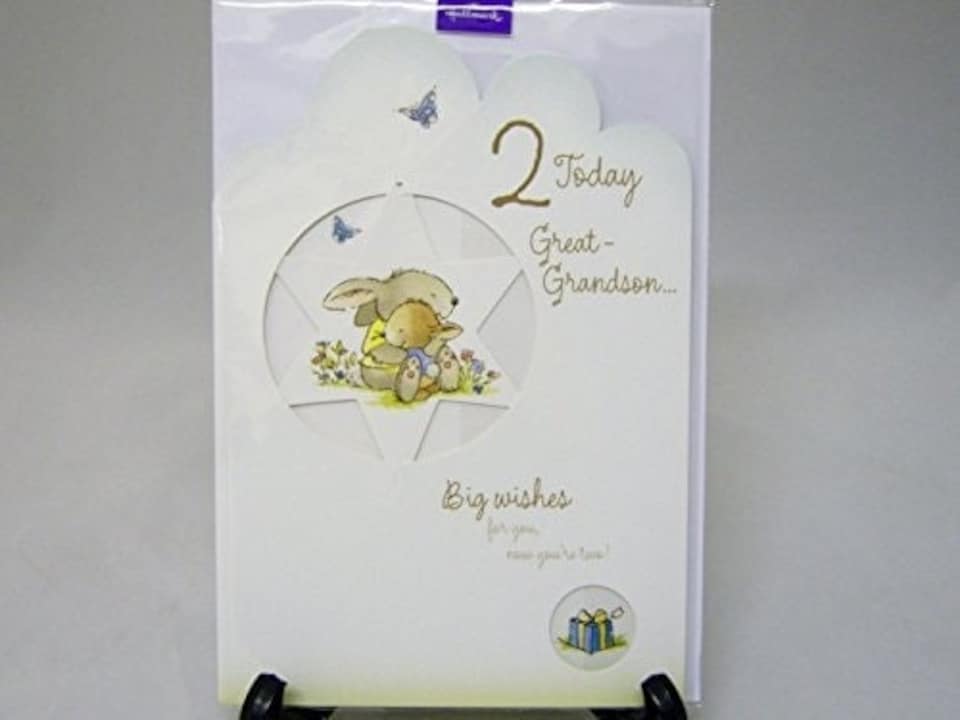 image 1 of Great Grandson 2nd Birthday Card