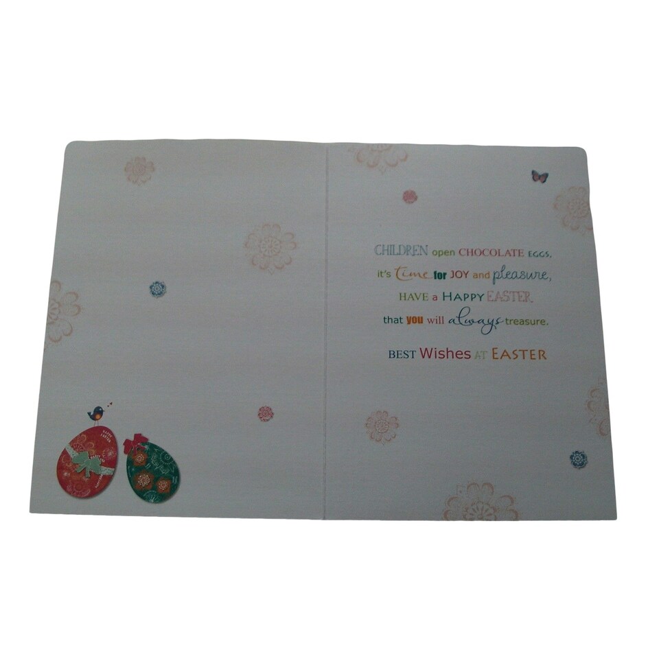 image 1 of Easter Wishes Card By Wishing Well