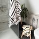 image 5 of Cali Striped Hand Towel 50 x 85cm 100% Cotton - Grey