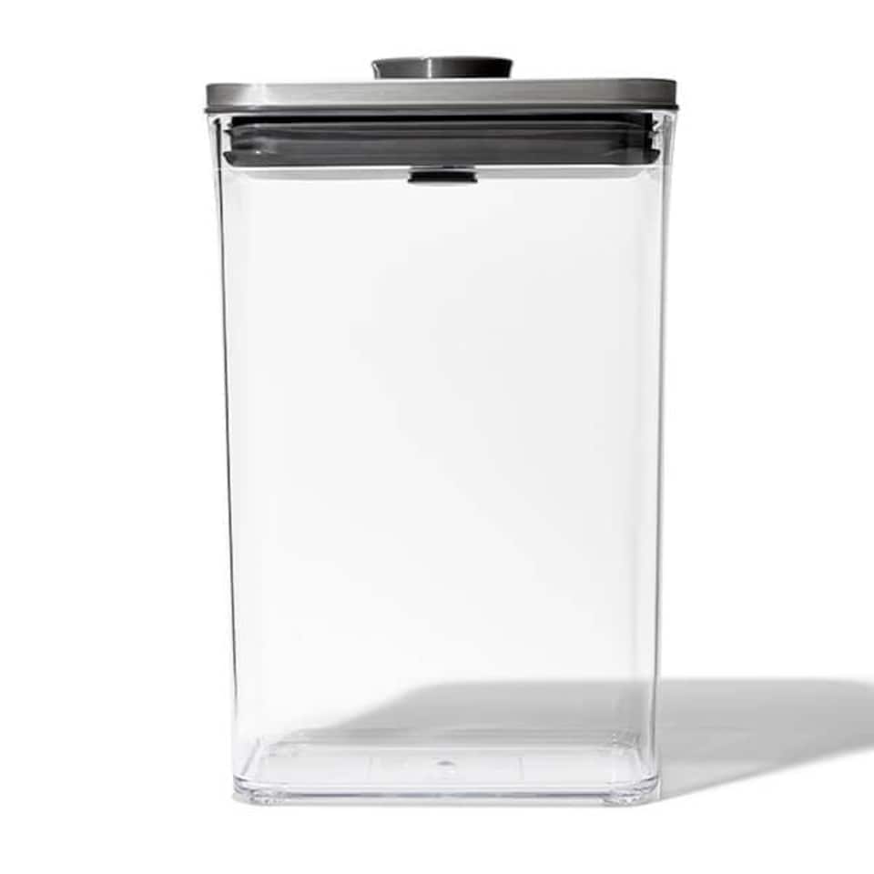 image 1 of OXO Good Grips Steel POP Container Rectangle Medium 2.6L Storage Container