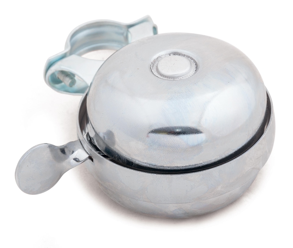 Metal Bike Bell with Classic Lever Ringer – Fits Most Bikes & Scooters