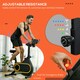 image 3 of SPORTNOW Exercise Bike, Stationary Bike w/ LCD Display for Home Cardio Workout