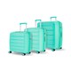 image 1 of Rock Tulum 3 Piece Set Suitcases Turquoise | Green | Large