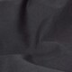 image 2 of Homescapes Black Egyptian Cotton Flat Sheet 200 TC, Single Black | Single