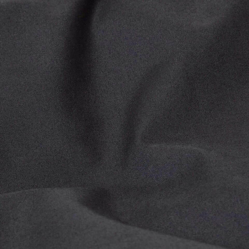 image 1 of Homescapes Black Egyptian Cotton Flat Sheet 200 TC, Single Black | Single