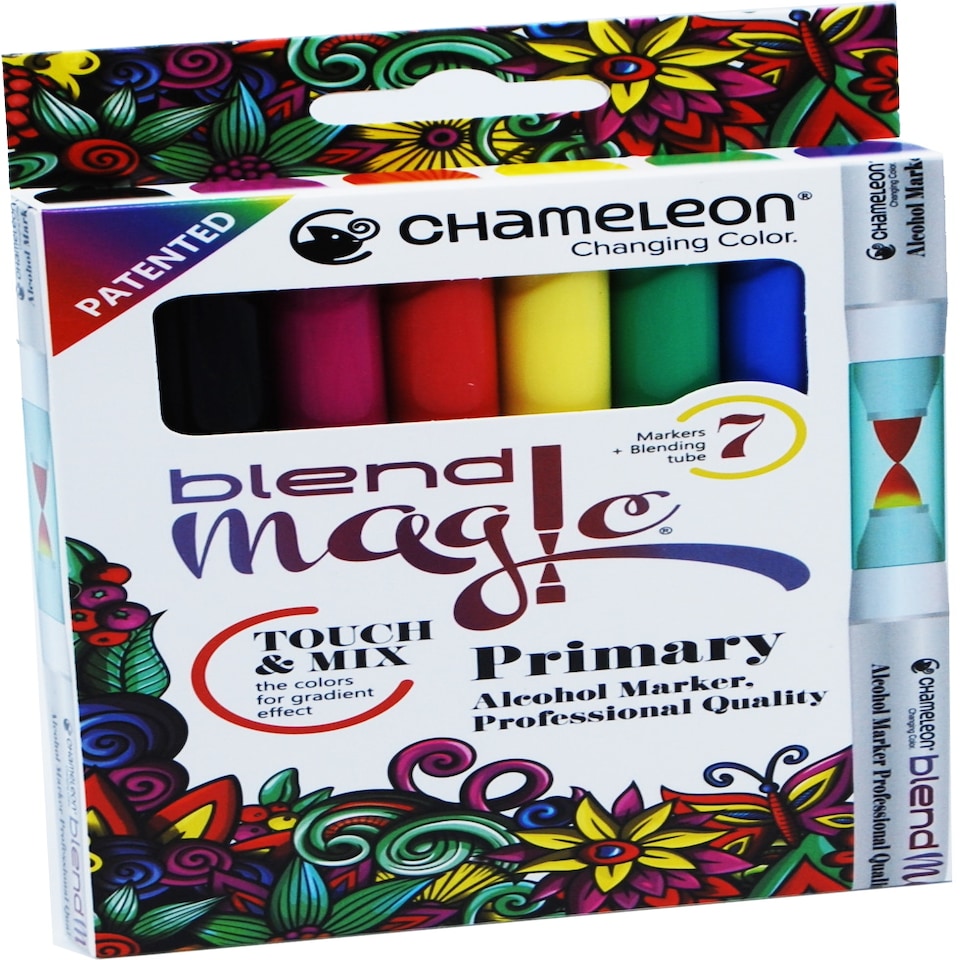 image 1 of Chameleon Blend Magic Primary 7 Pen Set