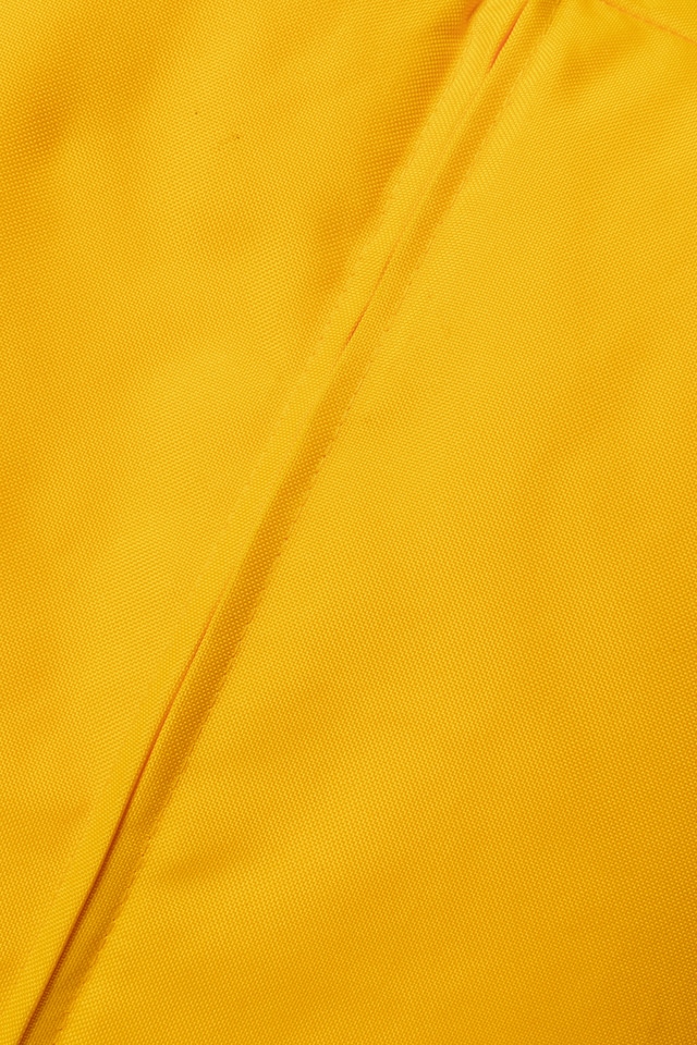 image 1 of Waterproof Cube Indoor Outdoor Bean Bag Foot Stool Pouffe | Yellow