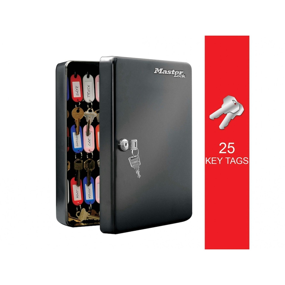 image 1 of Master Lock Key Storage Lock Box For 25 Keys - Multi Colour - One Size | Multi
